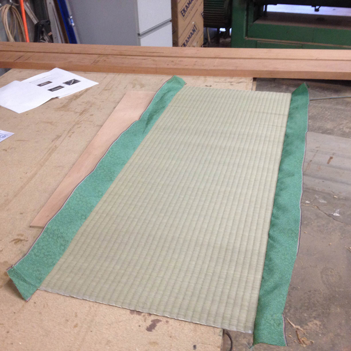 In Möbel integrierte DIY-Tatami