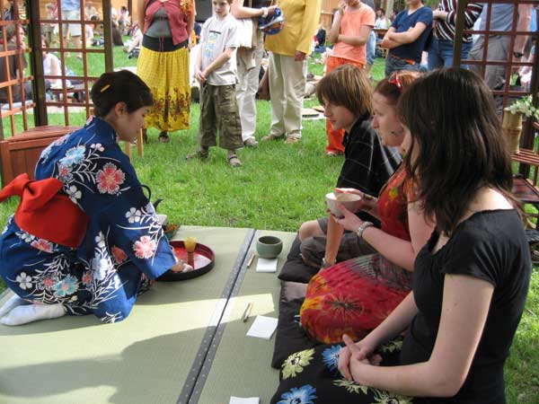 DIY-Tatami für eine Teezeremonie im Freien